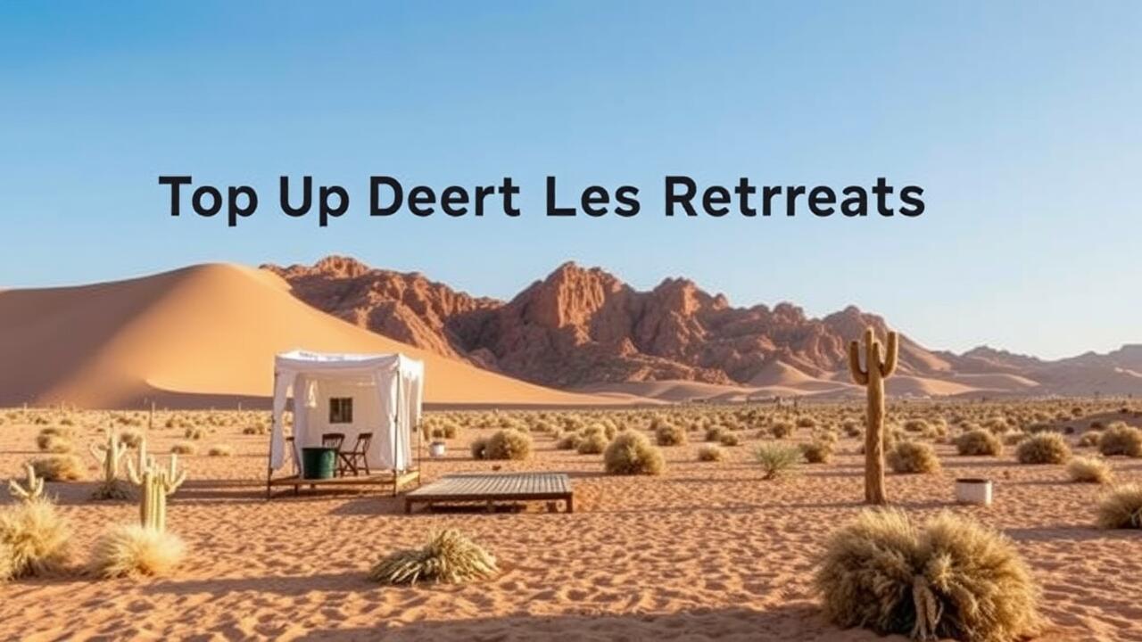 Top Desert Retreats for Relaxation – Divine Desert Destination